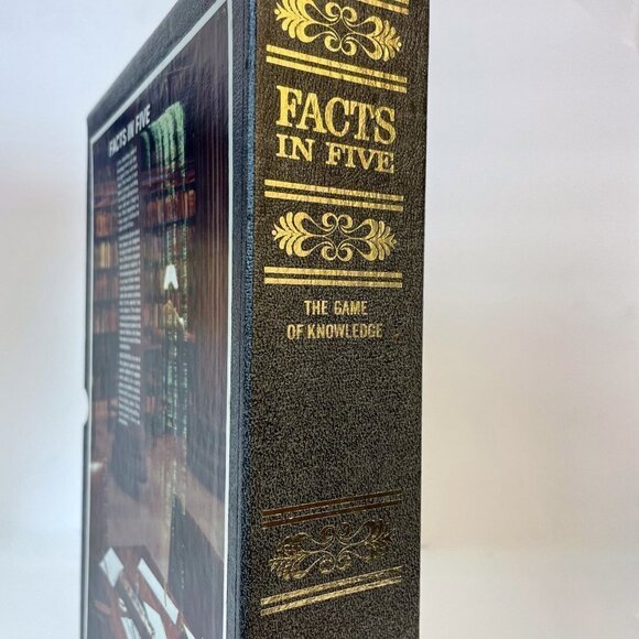 VINTAGE Strategy Game | Facts In Five | 3M Bookshelf Game - Picture 3 of 6